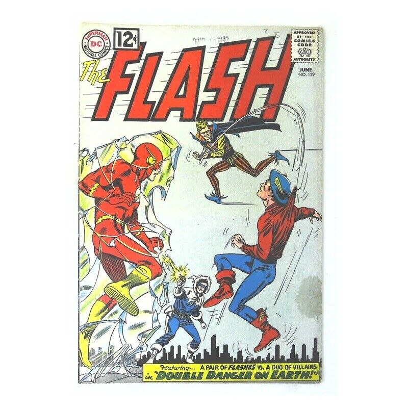 Flash (1959 series) #129 in Fine minus condition. DC comics [d&
