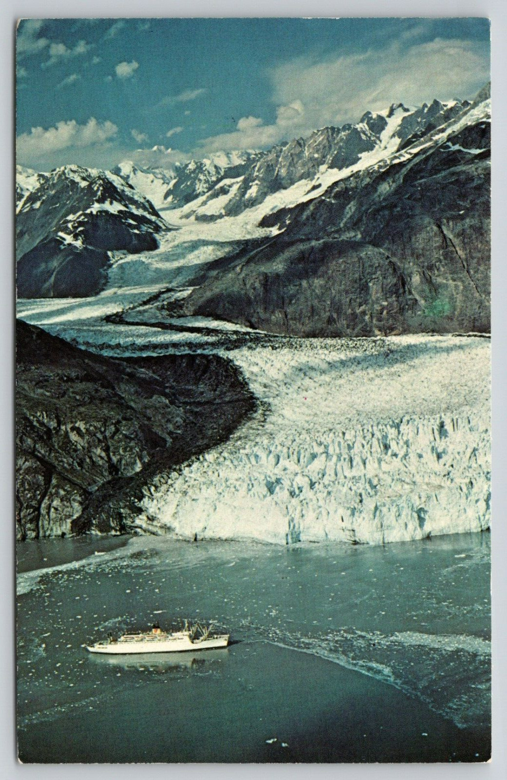 Postcard AK S.S. Universe Alaska World Explorer Cruises
