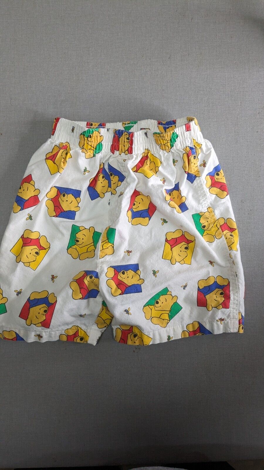 Vintage 90s Winnie The Pooh Boxer Shorts Kids Toddlers Size 6