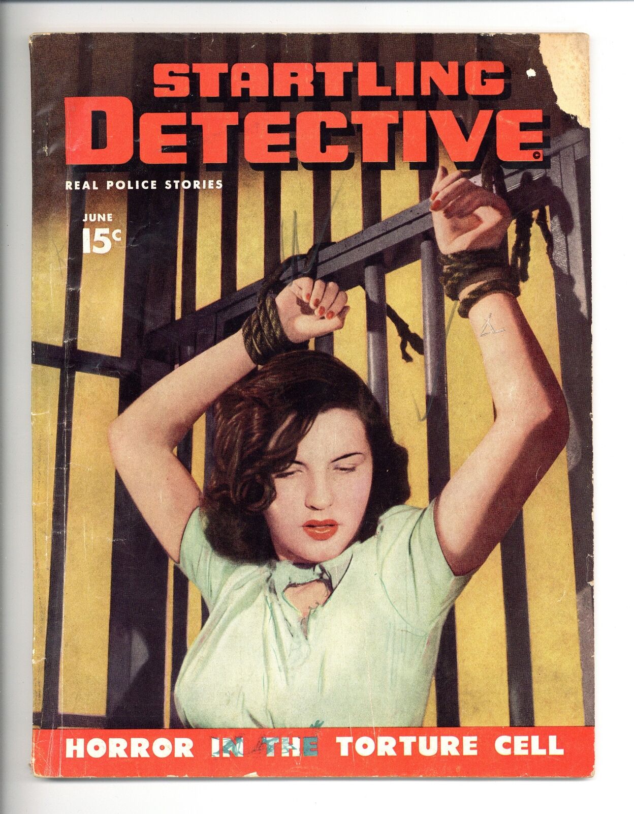 Startling Detective Adventures Pulp / Magazine Jun 1947 #211 GD- 1.8