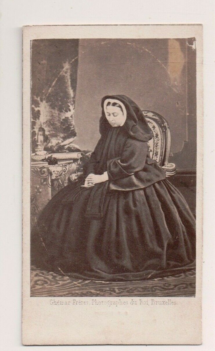 Vintage CDV Queen Victoria of Great Britain Empress of India by Ghemar Freres