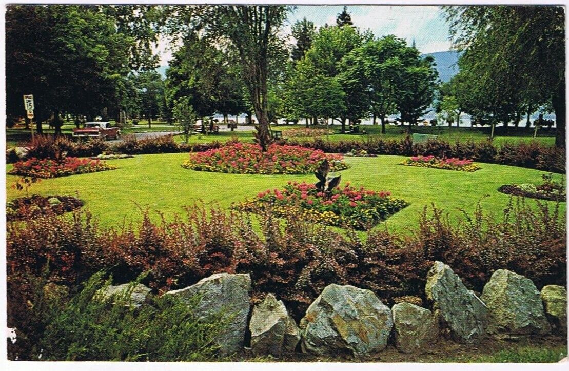 Postcard Beautiful Park In Kelowna BC