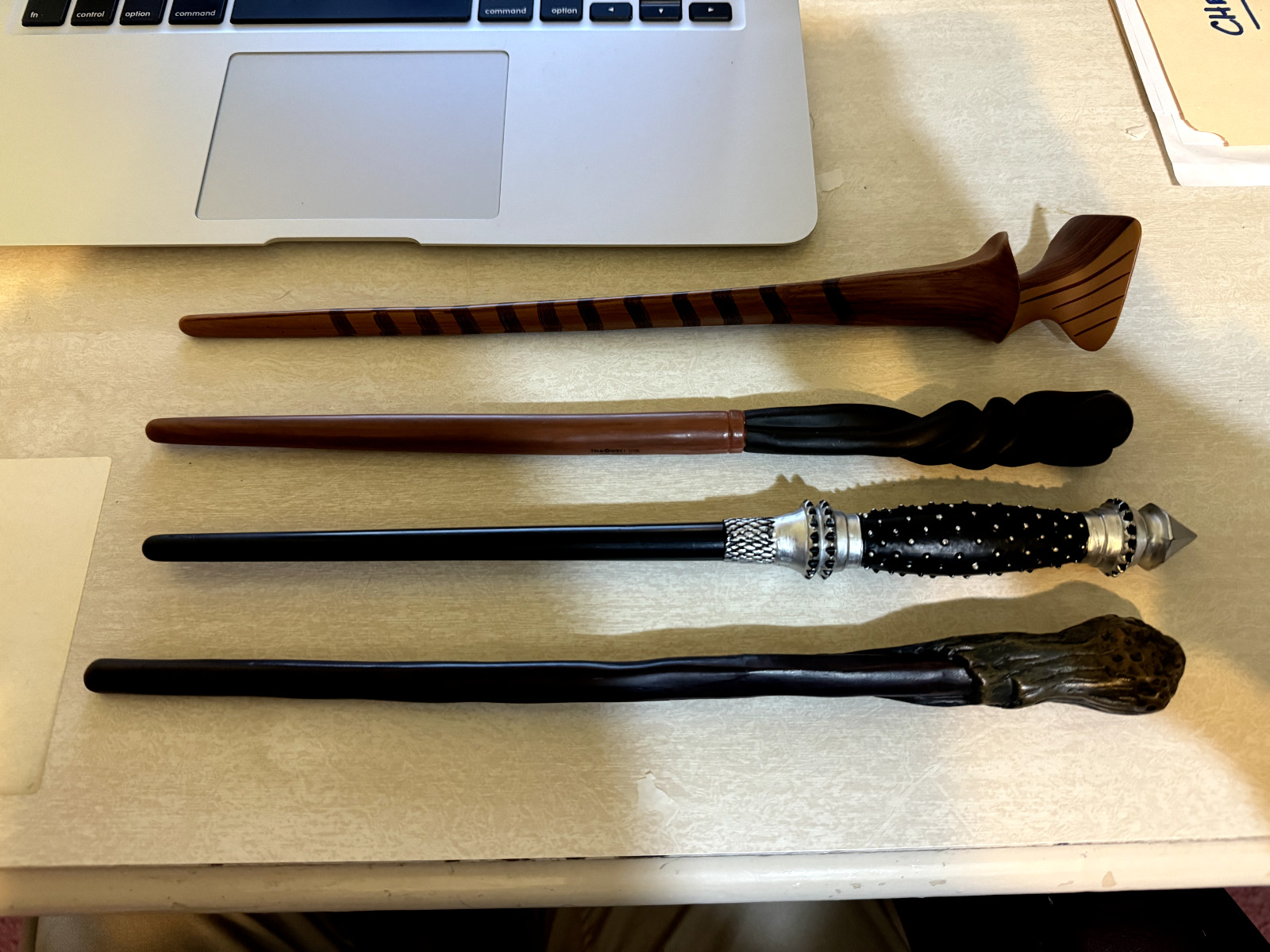 Harry Potter Wand Lot Of 4 - Official WB Wands - Collectible Wand