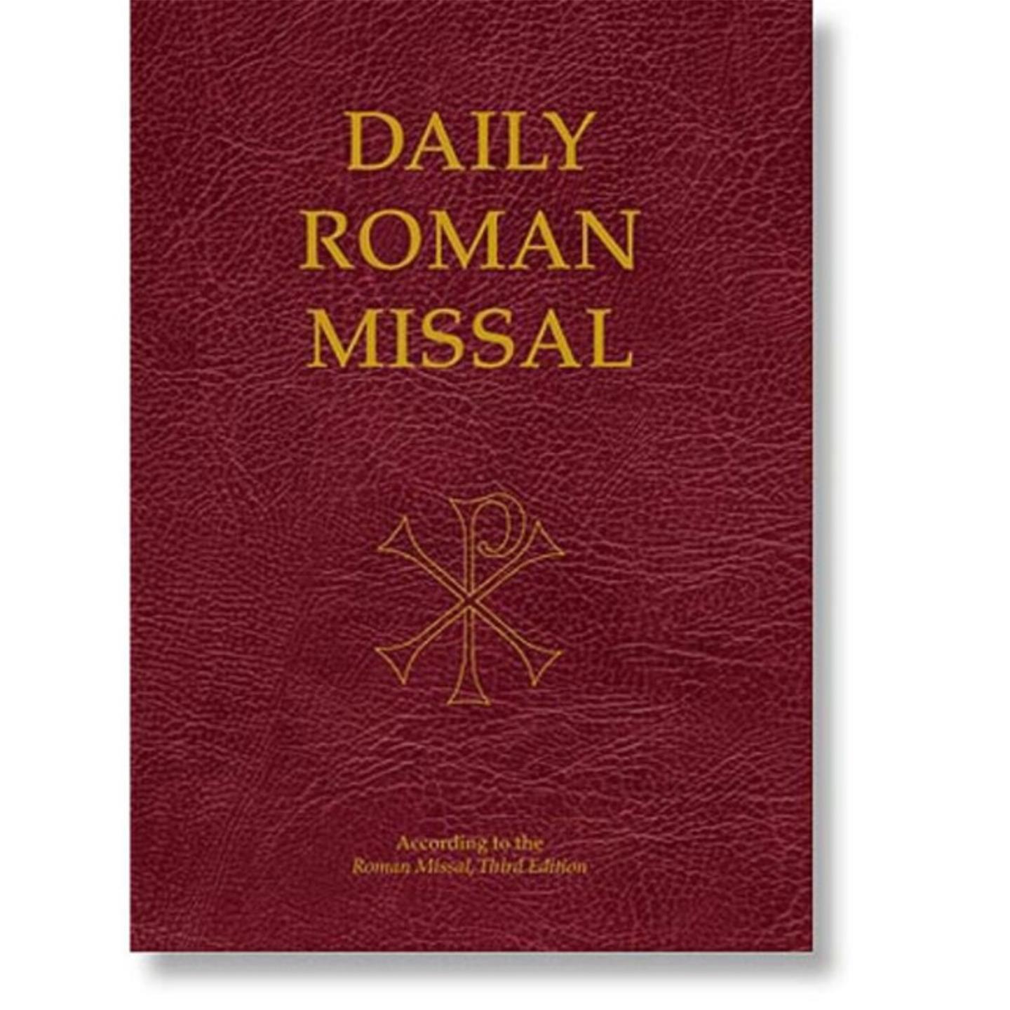 New Edition Daily Roman Missal - 3rd Edition Bonded LeatherSize:5 x 7\