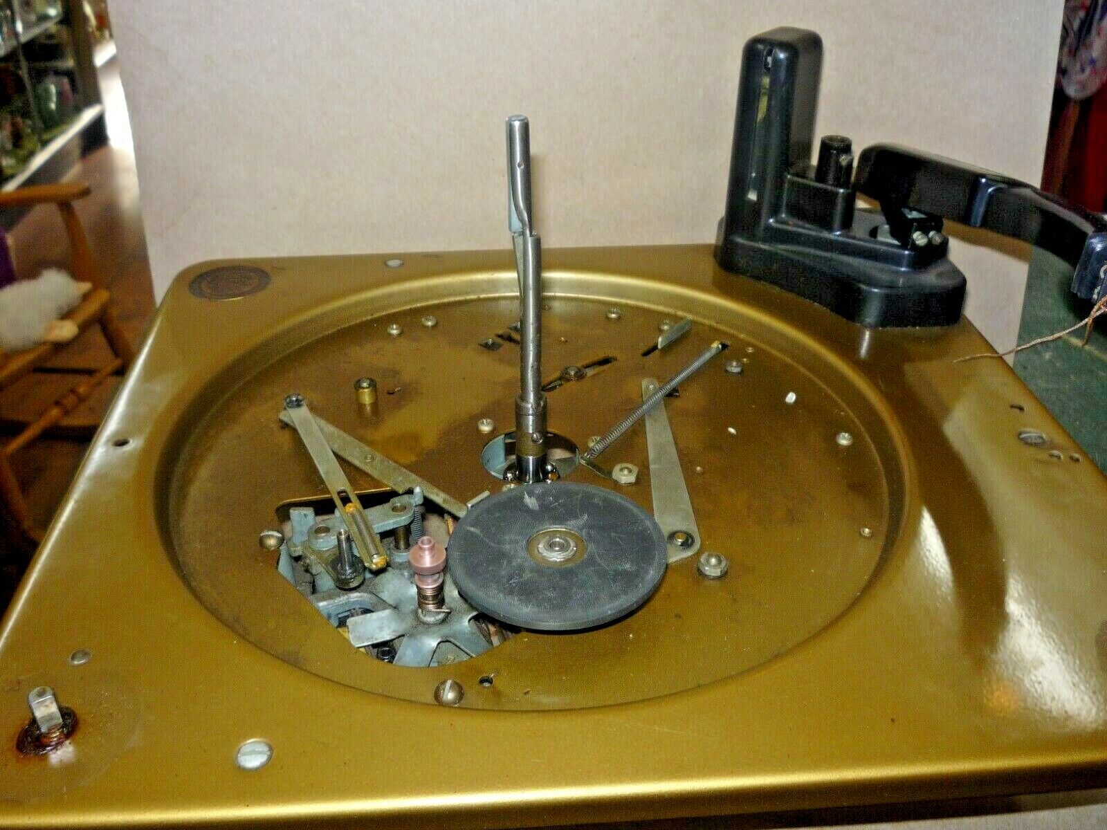 Vintage Collaro RC54 Turntable - ORIGINAL PARTS CHASSIS - IDLER 