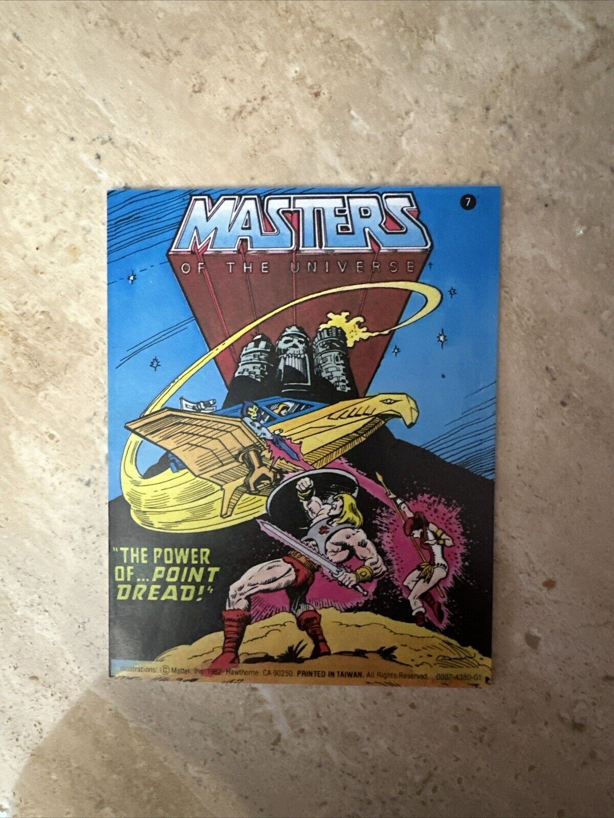 Masters of the Universe #7  1982-Matel-promo comic-\