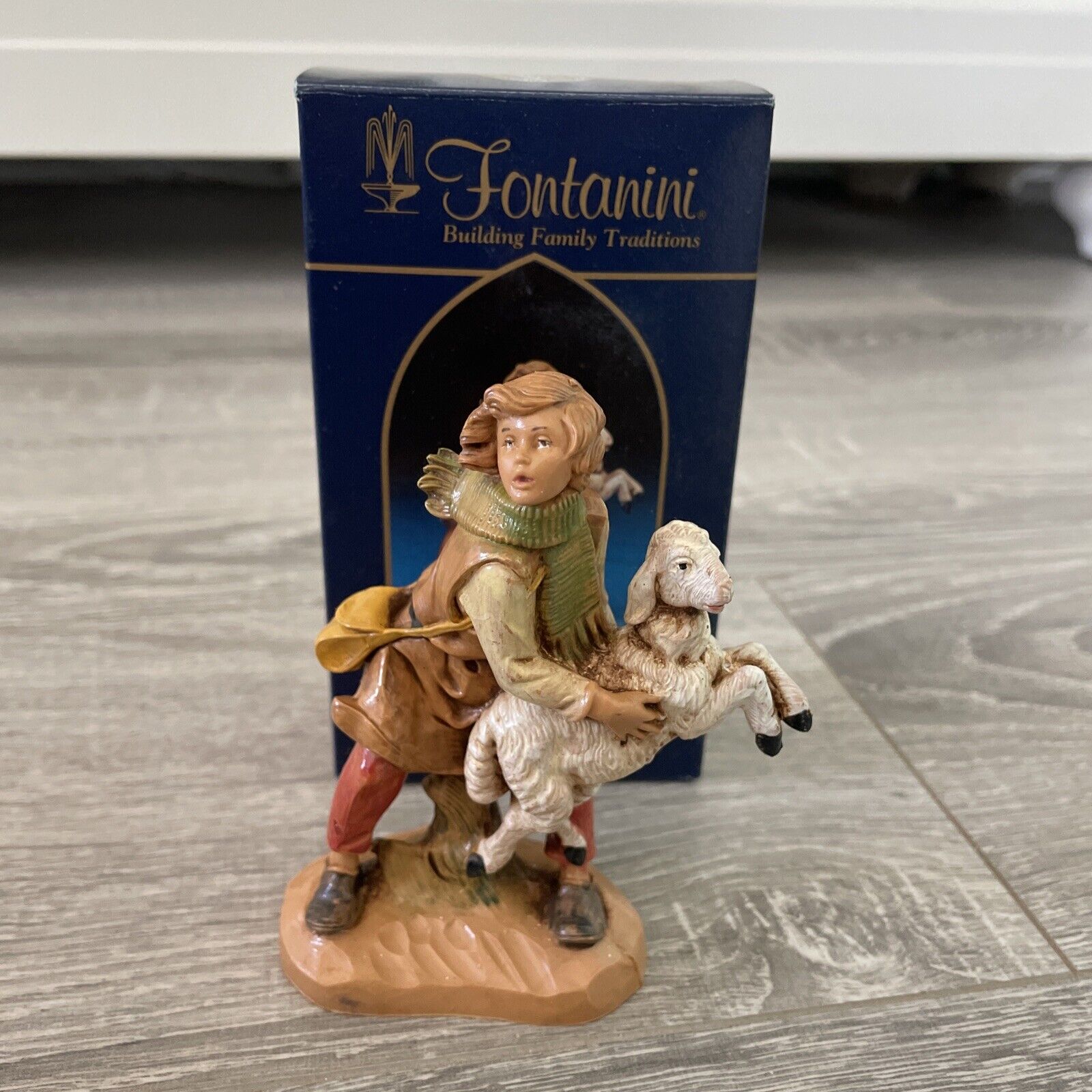 Fontanini 5 inch- Aaron Figure #72563 Nativity Vintage With Original Box