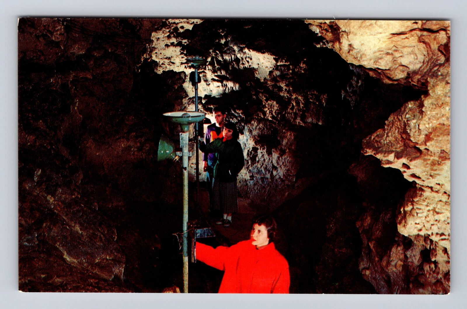 Bainbridge OH-Ohio, The Seven Caves, Antique, Vintage Souvenir Postcard