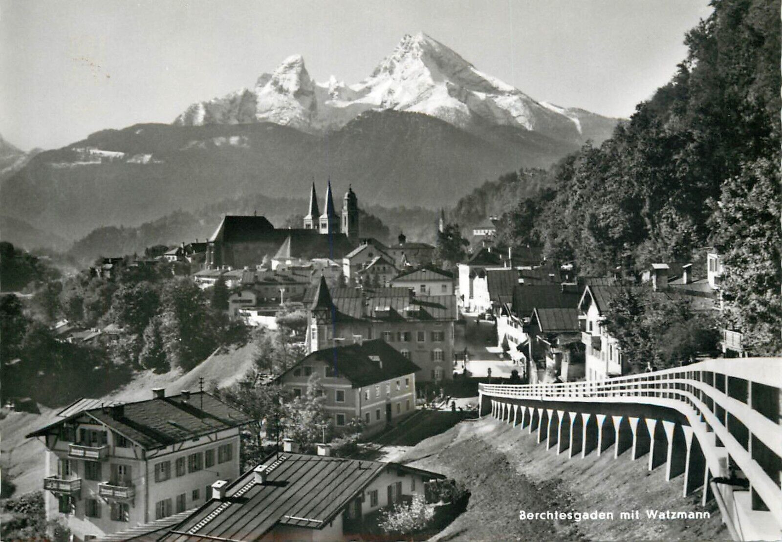Germany Berchtesgaden mit Watzmann