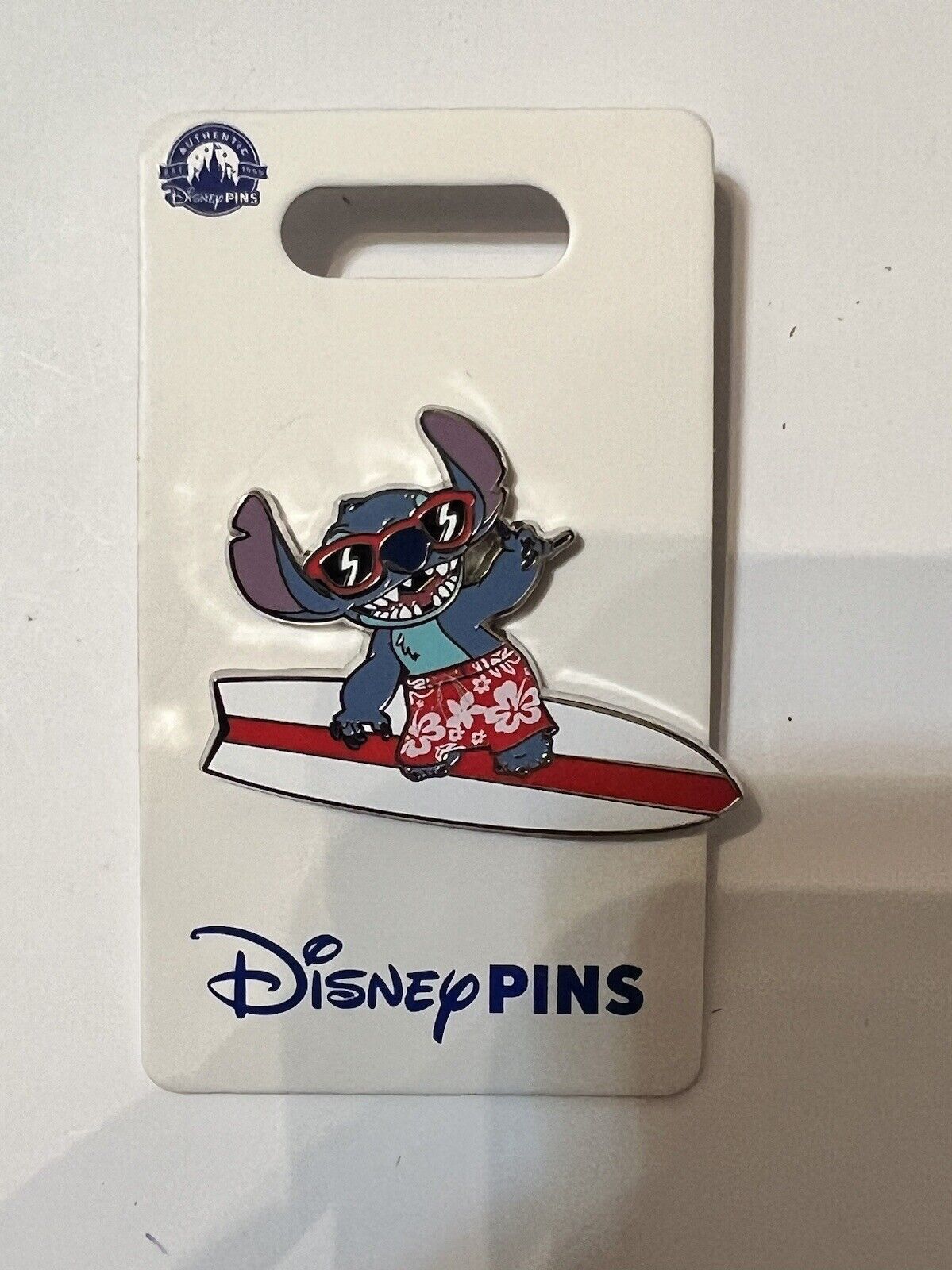 2023 Disney Parks Stitch Surf Board & Sunglasses OE Open Edition Pin
