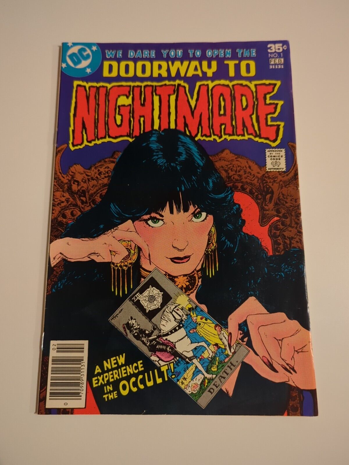 DOORWAY To NIGHTMARE #1 vintage DC comic book 1978 Madame Xanadu High Grade VF