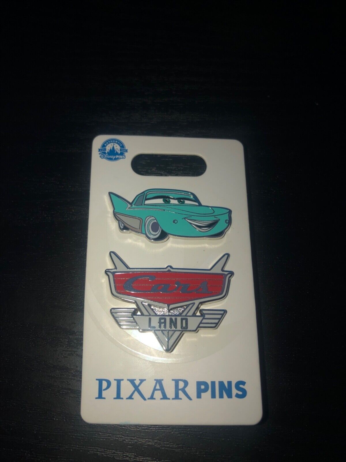 Disneyland California - Flo Blue Car Cars Land Two Pin Set