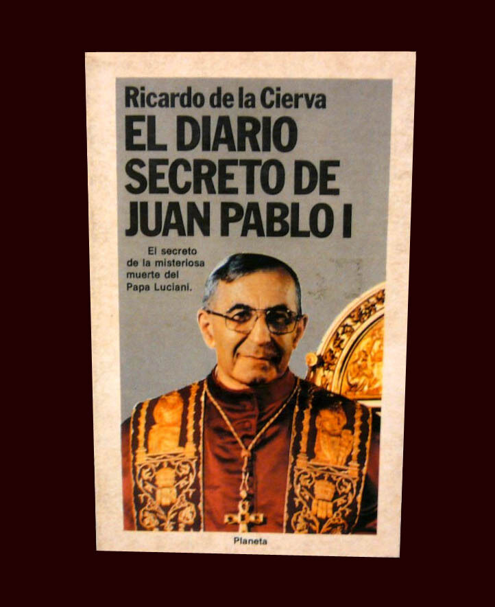 POPE JOHN PAUL I The Secret Journal BOOK - Albino Luciani