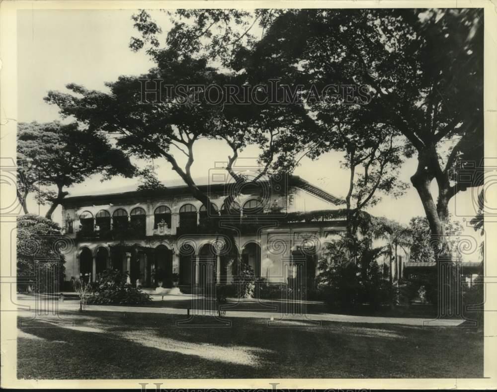 1935 Press Photo Executive Mansion in Manila - lrx67386