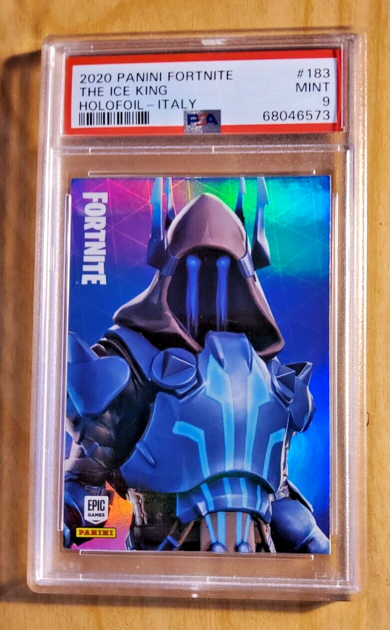 2020 Fortnite The Ice King #183 Holofoil Legendary Outfit PSA 9 MINT 