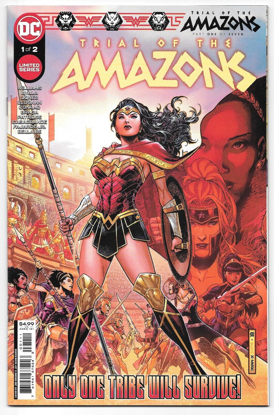 Trial of the Amazons #1 (05/2022) DC Comics Regular Cover Mini Series
