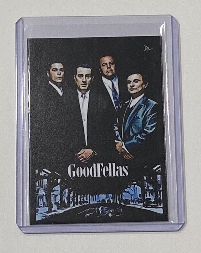 Goodfellas Limited Edition Artist Signed “Martin Scorsese” Trading Card 2/10