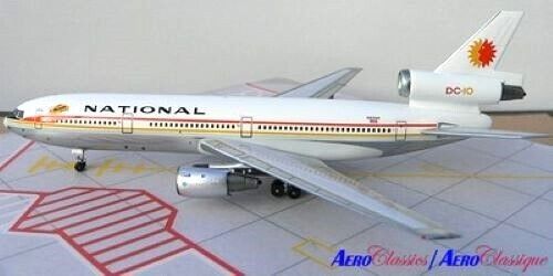 Aeroclassics ACN82NA National Airlines DC-10-30 N82NA Diecast 1/400 Jet Model