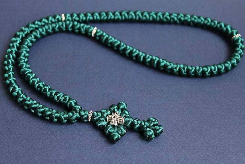 Orthodox Prayer Rope Rosary 100 knots,Brojanica, komboskini, komboskini necklace