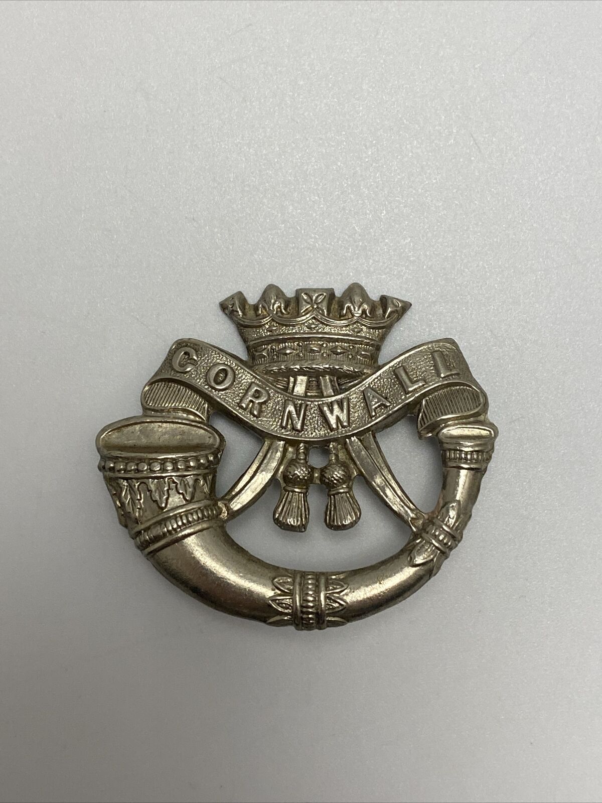 WW2 Duke Of Cornwall Regiment Cap Badge