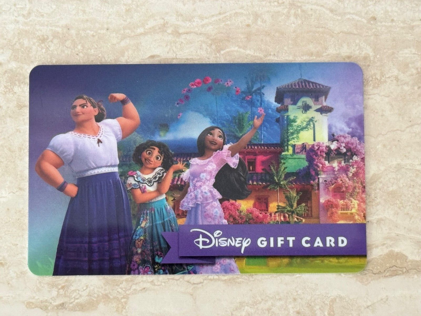 DISNEY ENCANTO GIFT CARD NEW - No Value Disney World Disneyland 