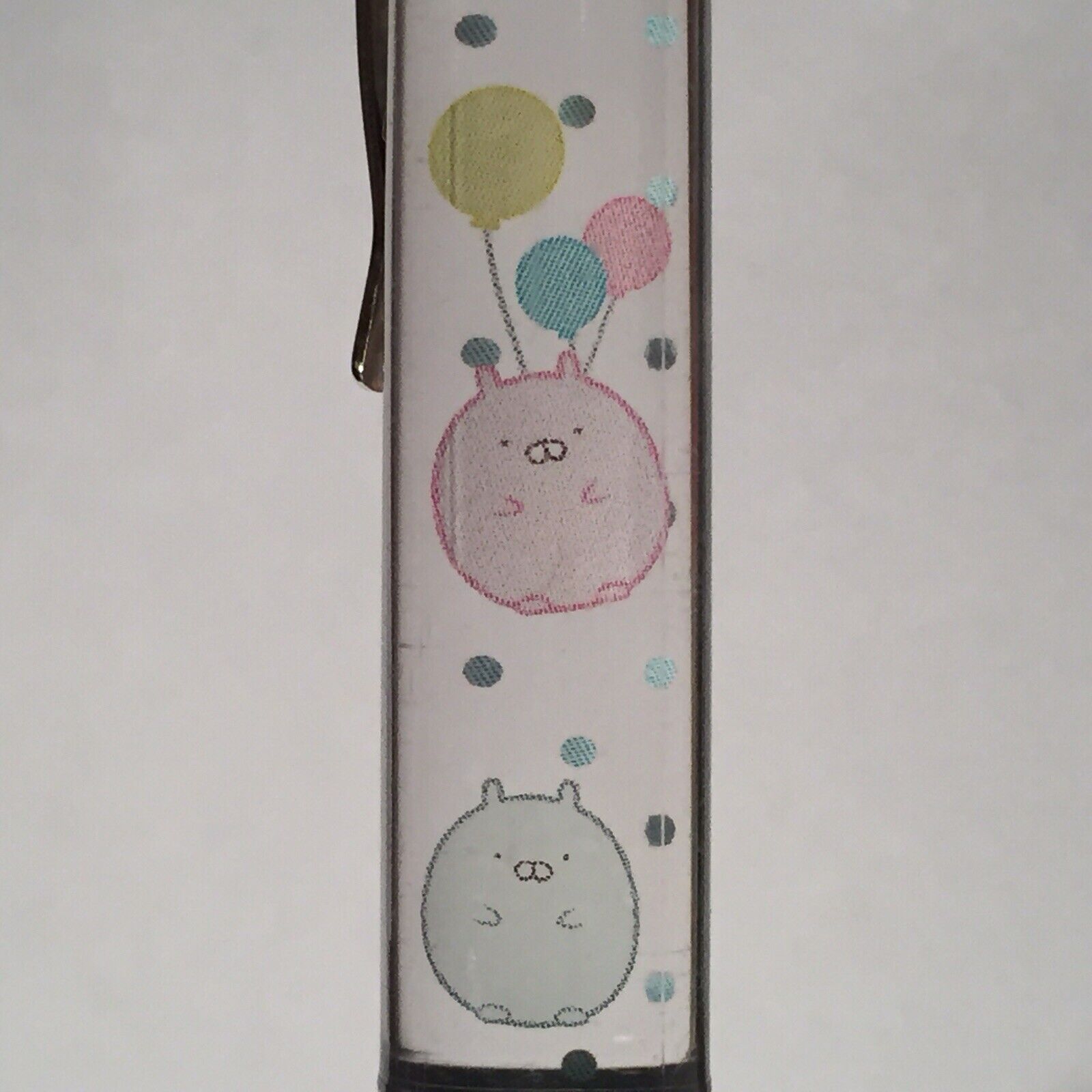 Pon Pon Carnival Japan Floaty Pen Cartoon Pig with Balloons Moves
