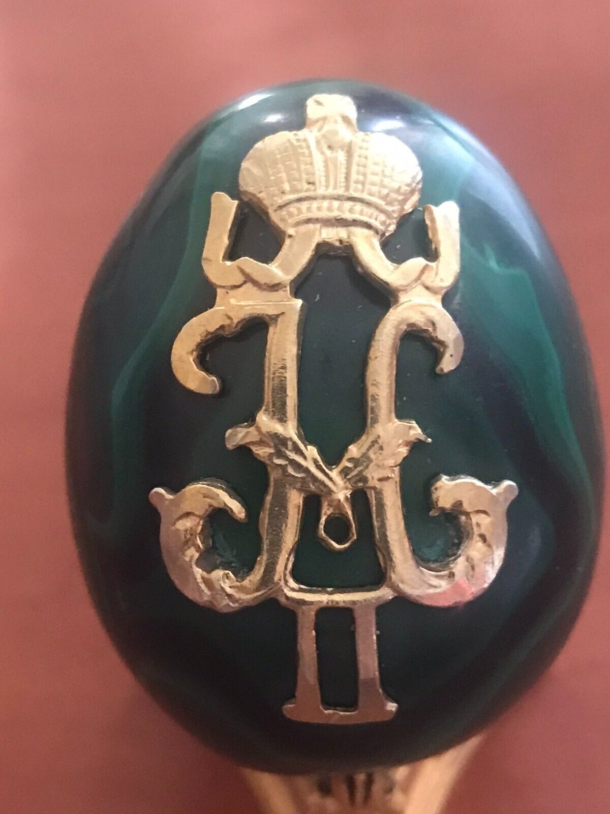 FABERGE IMPERIAL ERA SILVER GILDED EASTER EGG