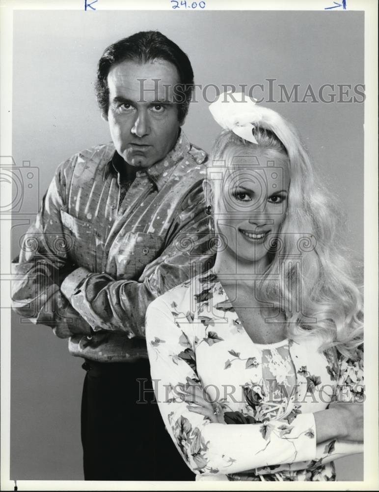 1986 Press Photo Dan Hedaya & Jean Kasem as Nick Loretta in \
