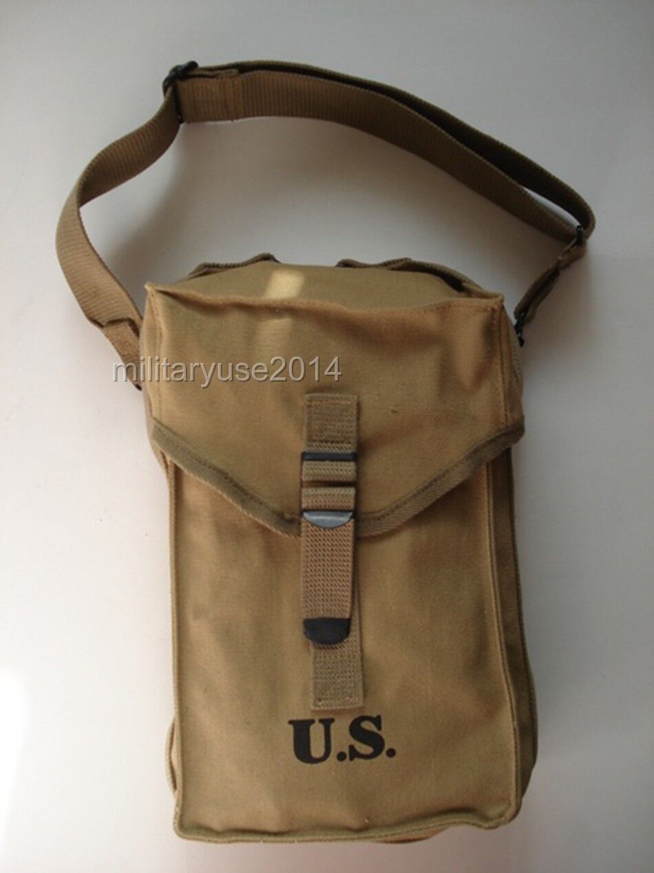 WW2 WWII US AMRY MILITARY GENERAL M1 PURPOSE AMMO BAG WITH STRAP BAG POUCH