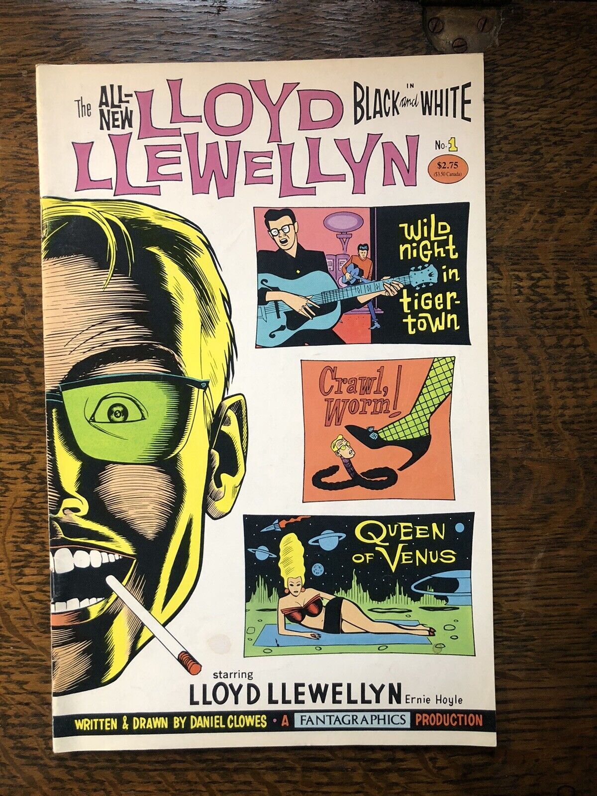 The All-New Lloyd Llewellyn #1, Fantagraphics Books 1988 Dan Clowes