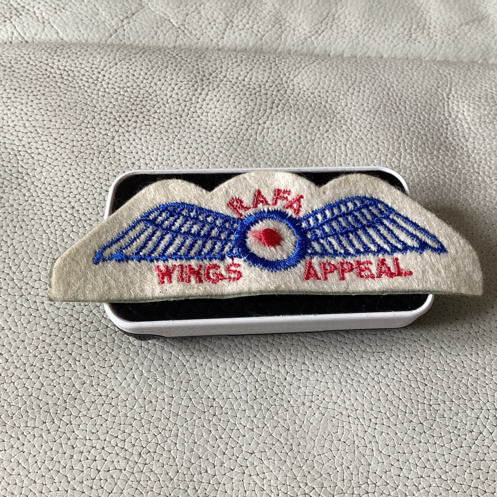 RAFA Wings Appeal Felt Badge 1970/80s