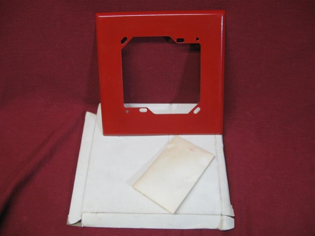 Vintage Simplex Fire Alarm 6X6 Cover/Backplate Offers Welcome #3