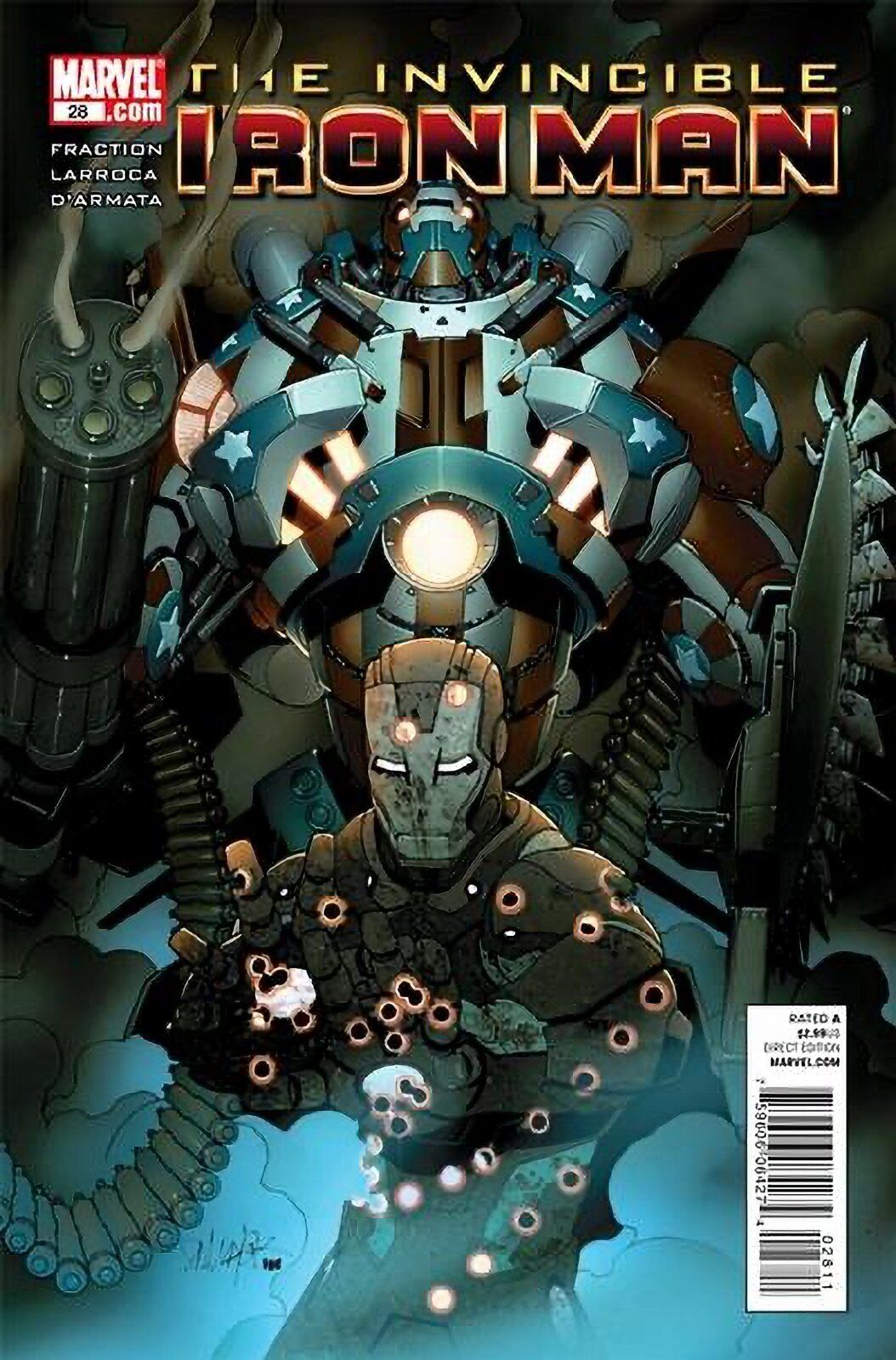 Invincible Iron Man #28 (2008-2012) Marvel Comics