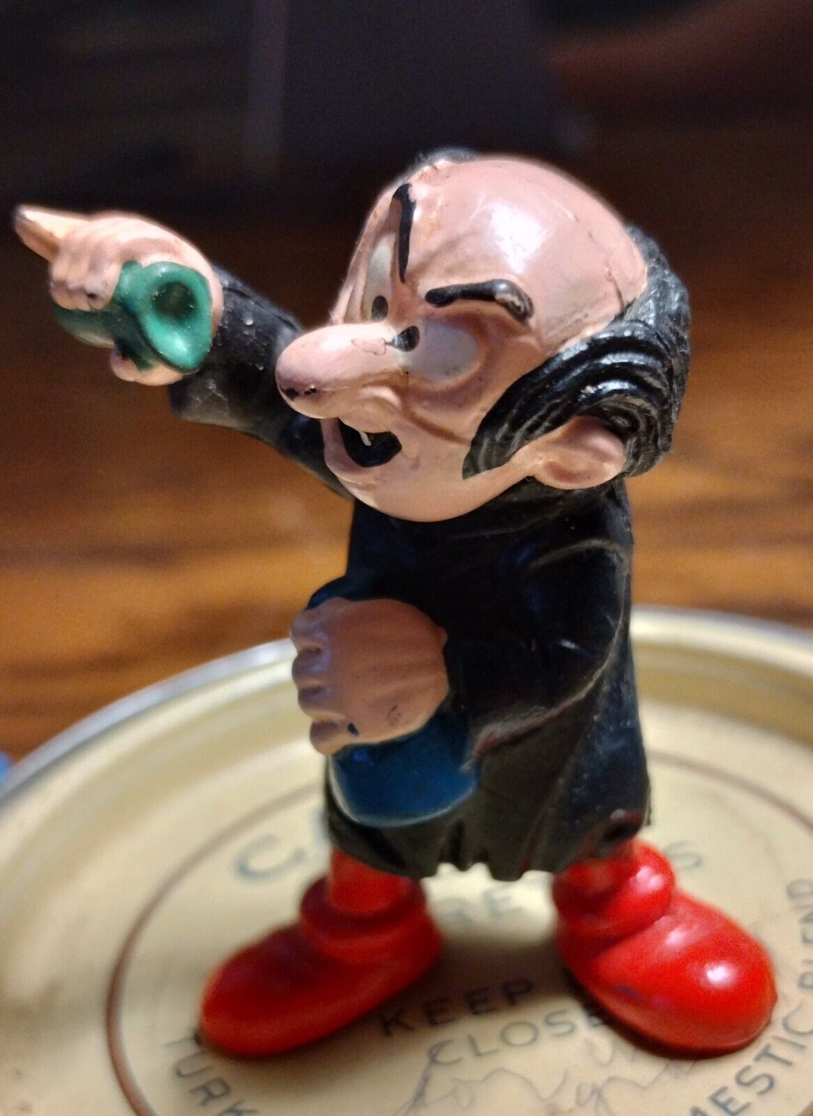Gargamel with Potions - The Smurfs Smurf Rare Vintage Display Original Figurine