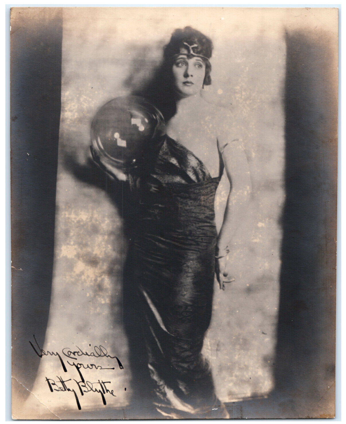BETTY BLYTHE Autograph HAND SIGNED Original Alfred Cheney Johnston Antique Photo