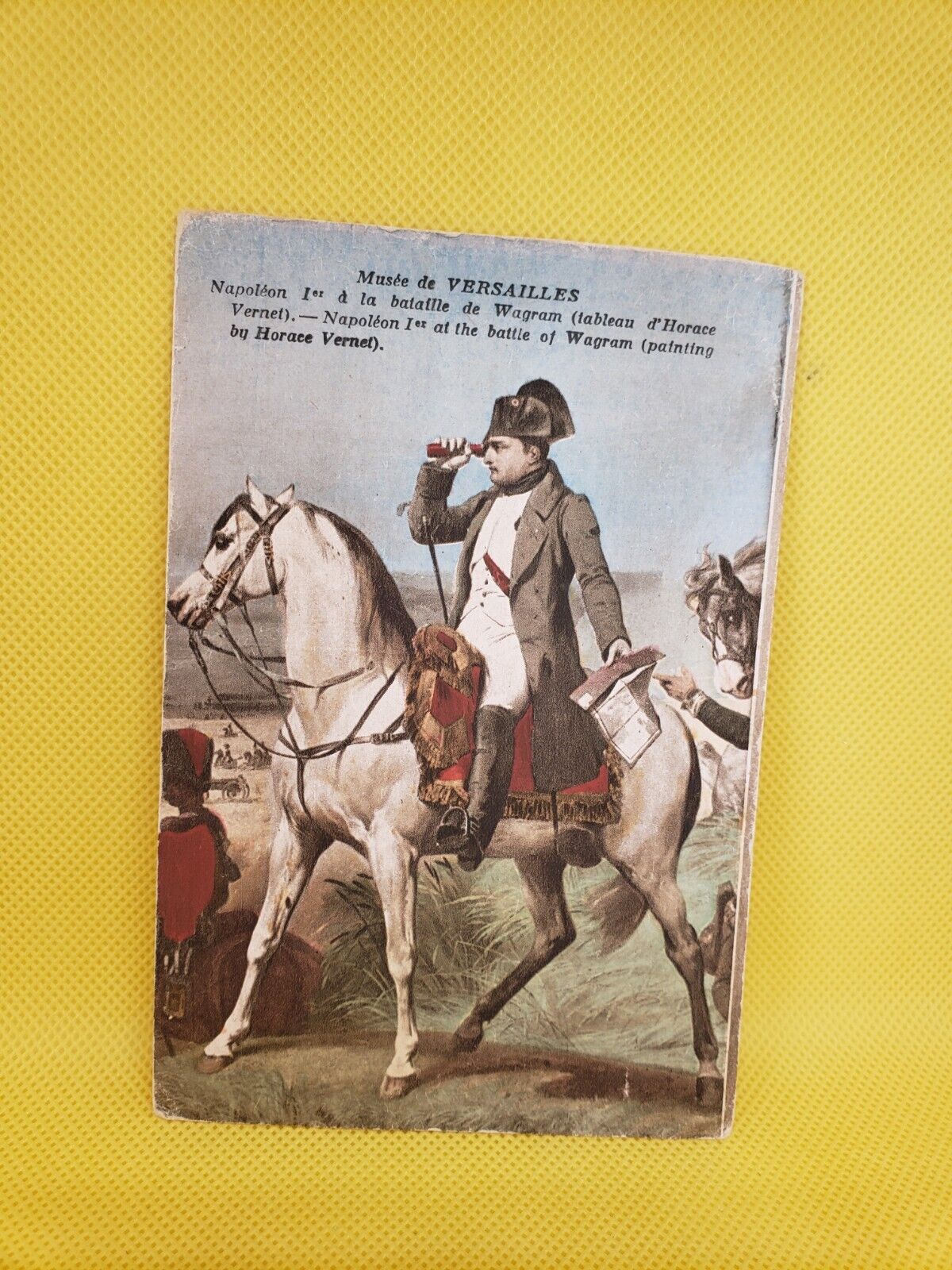 Napoleon 1st At The Battle Of Wagram Postcard #167