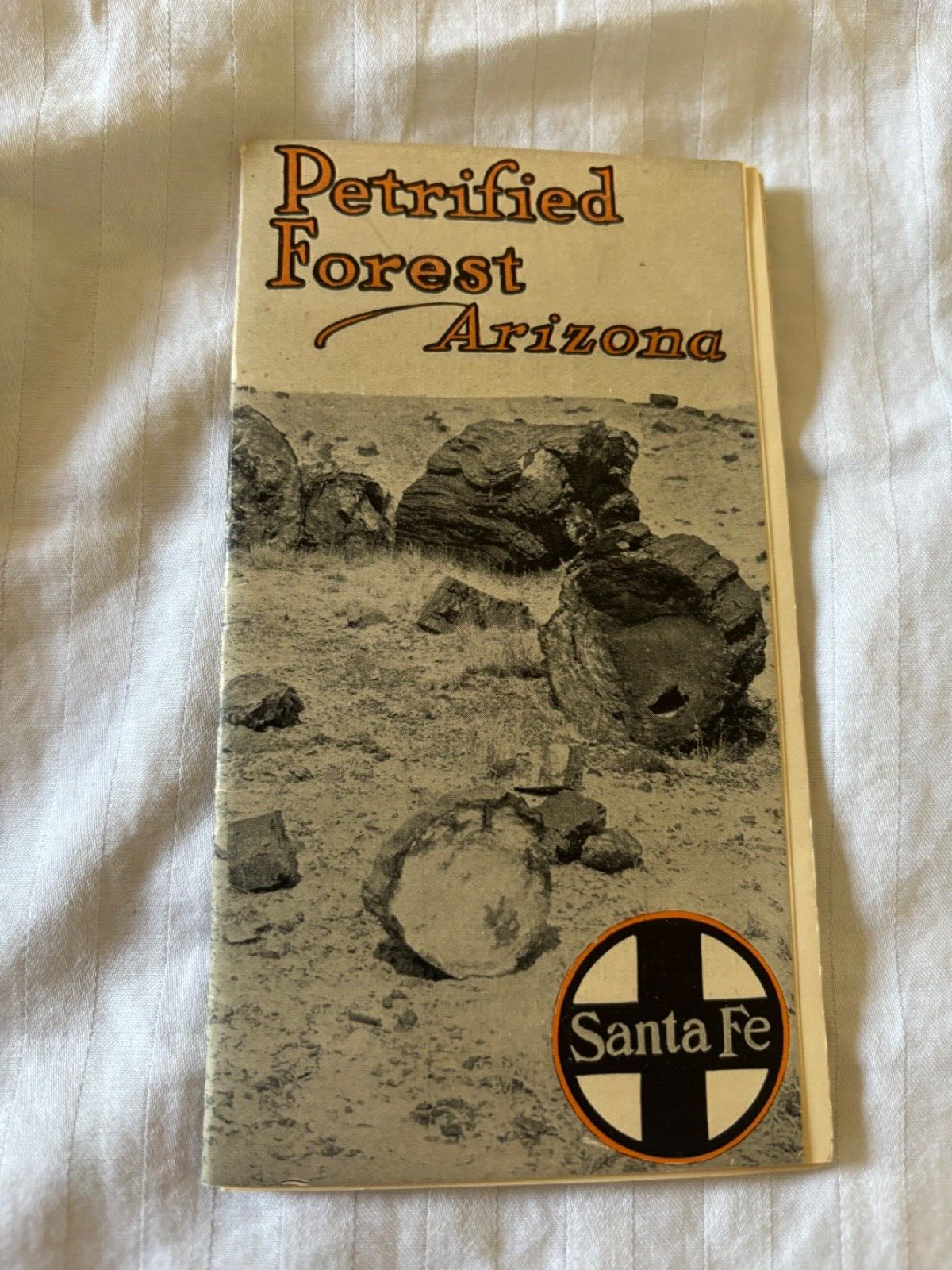 1911 Santa Fe Petrified Forest Arizona Train Guide