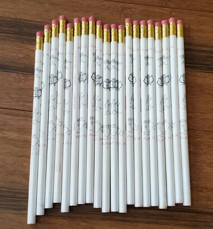 Lot of 20 - Vintage Mc Donald\'s Collector Series Pencils - RARE - 