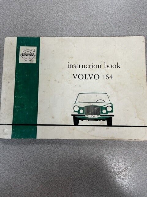 1968-1975 Volvo 164 Owners Manual & Instruction Book