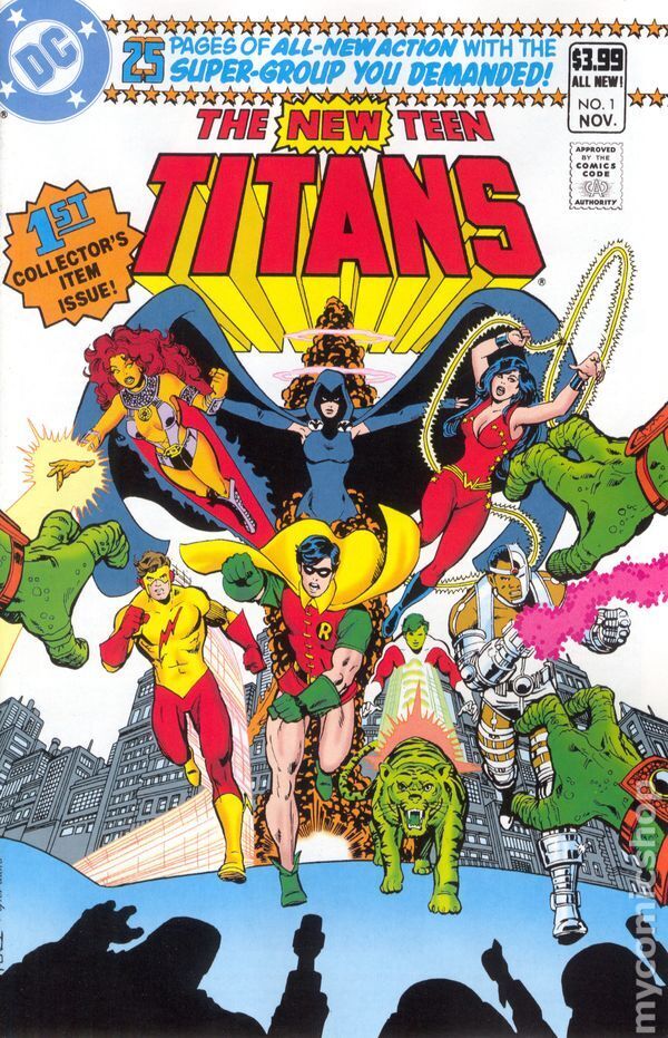 New Teen Titans Facsimile Edition 1A NM 2024 Stock Image