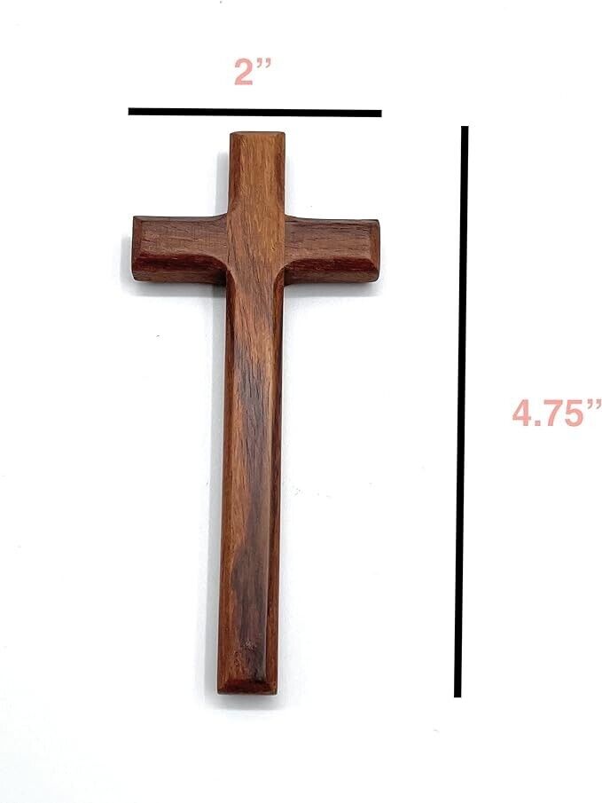 Simple and Solid Wooden Hand Cross – Small Size