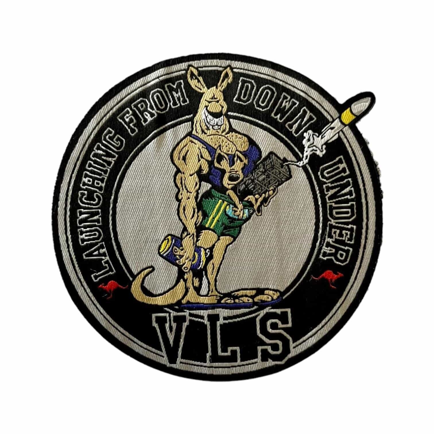 4 x Launching From Down Under VLS Patch - ADF Royal Australian Navy