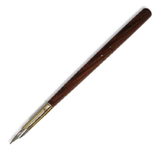  Vintage Antique Style 6\'\' Wooden Calligraphy Ink Dipping Pen Mango Wood
