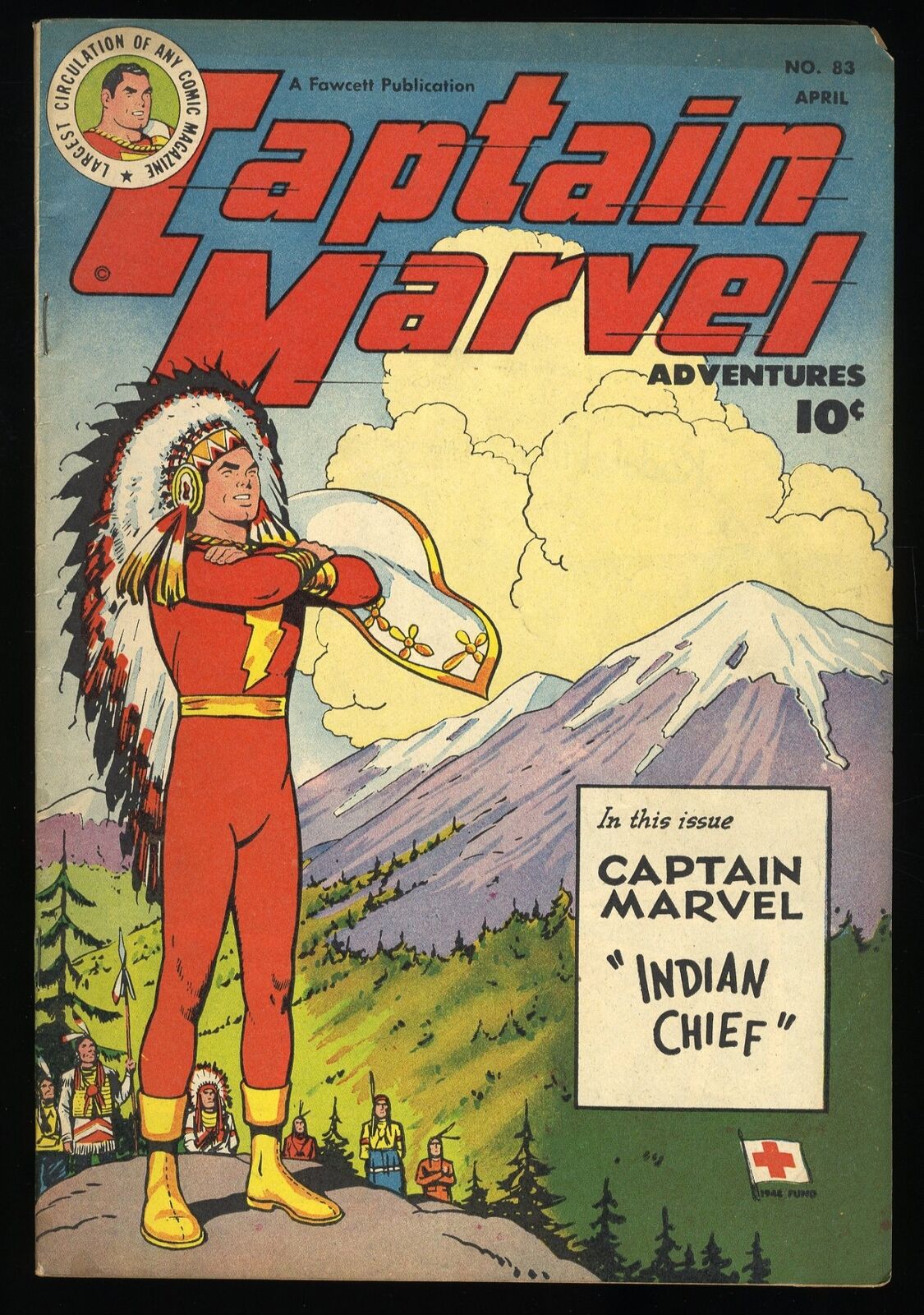 Captain Marvel Adventures #83 FN- 5.5 Fawcett 1948