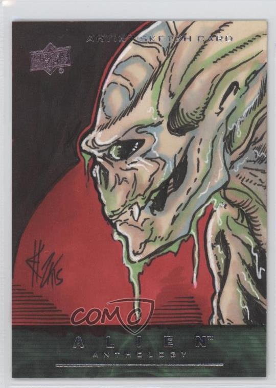 2016 Upper Deck Alien Anthology Sketch Cards 1/1 Elvin Hernandez Sketch 03nc
