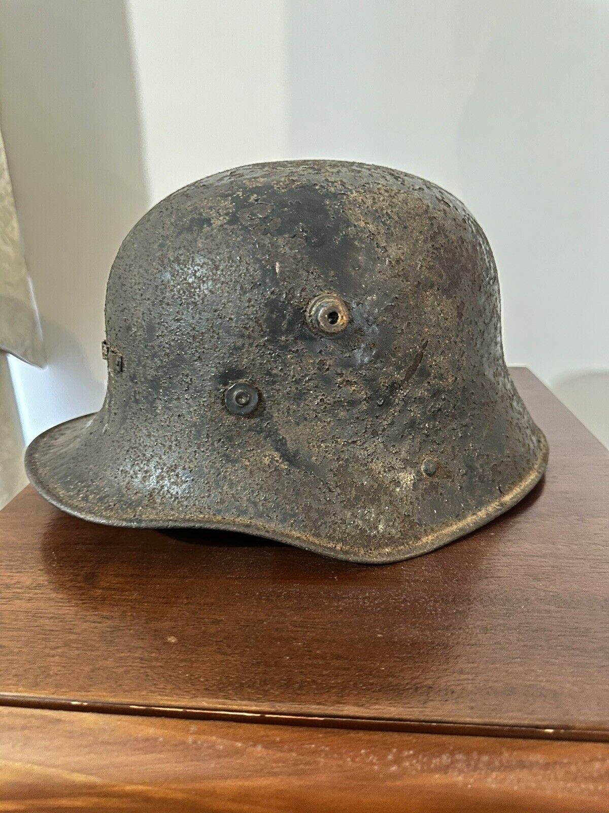 Original 1927  Irish Vickers M27 Helmet Stamped H6578 ☘️ WW1 German Design
