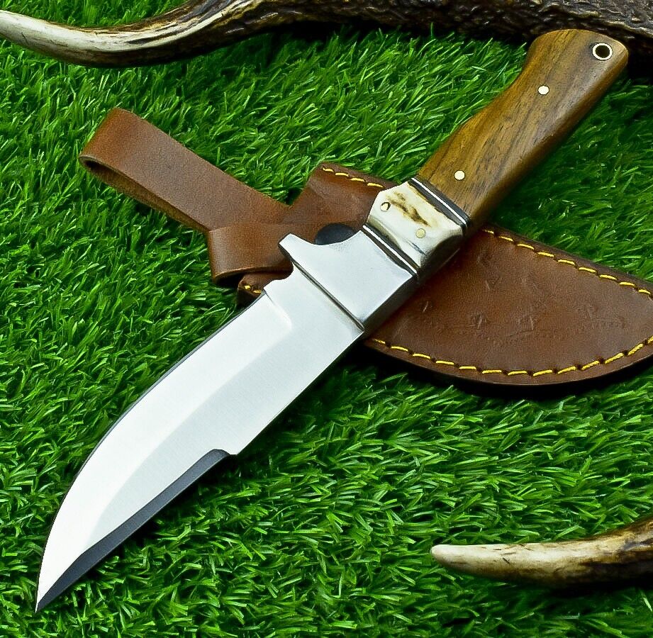 Stunning HANDMADE D2 Steel Blade Knife, Hunting Knife Skinning Knife EX-4561