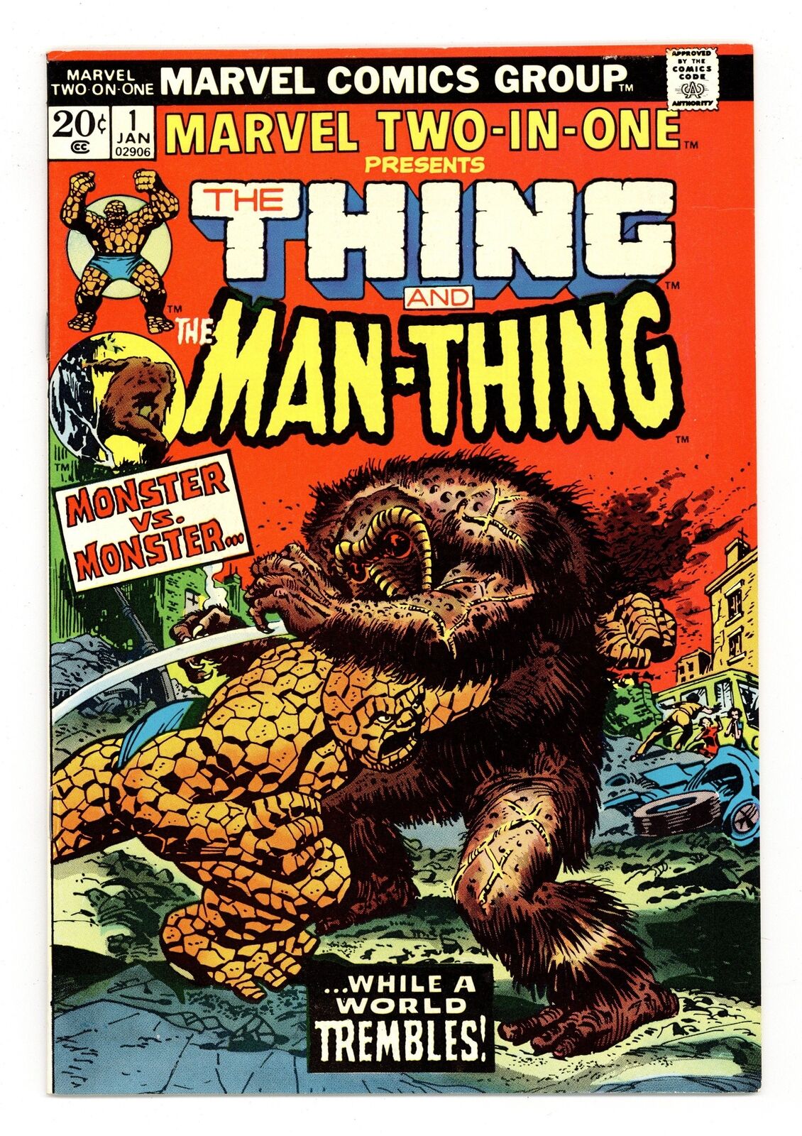 Marvel Two-in-One #1 VF 8.0 1974