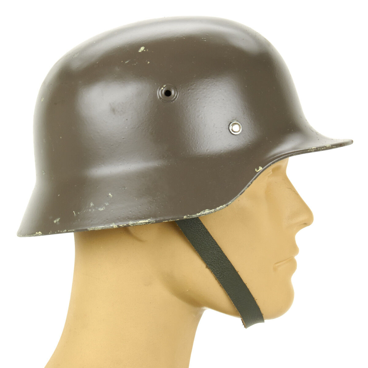 Original Finnish M40/55 WWII Type Steel Helmet Made by Germany, 58cm, US 7 1/4
