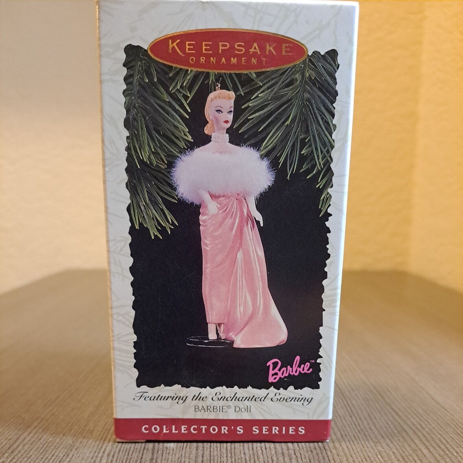 Barbie 1996 Vintage Hallmark Ornament Enchanted Evening Doll Collector`s Series